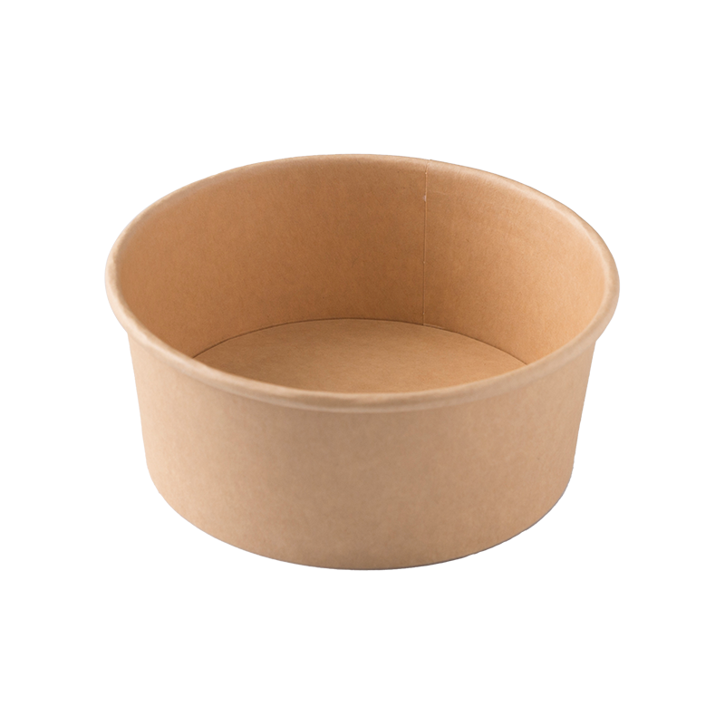 300gsm 900ml Kraft paper bowl