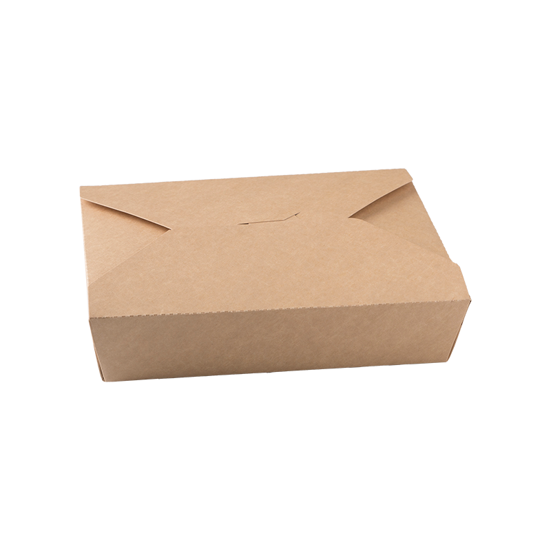 2# 1500ml Disposable food kraft paper box