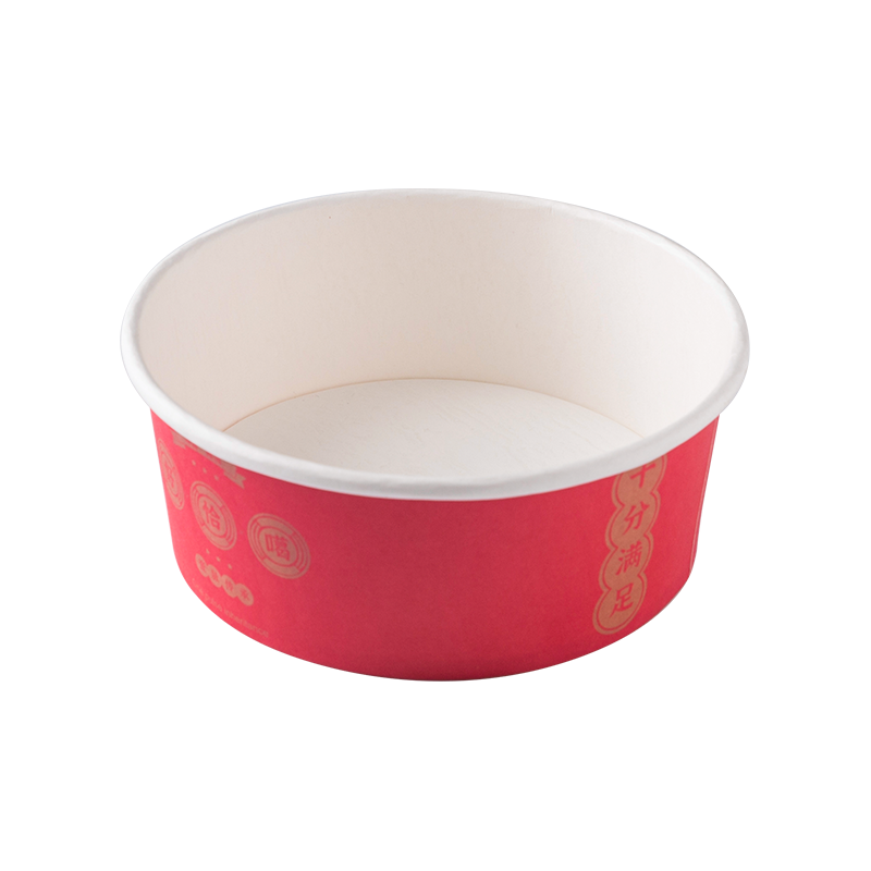 300gsm 1000ml Take away white paper bowl details