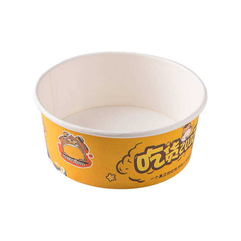 300gsm 1000ml Take away white paper bowl details