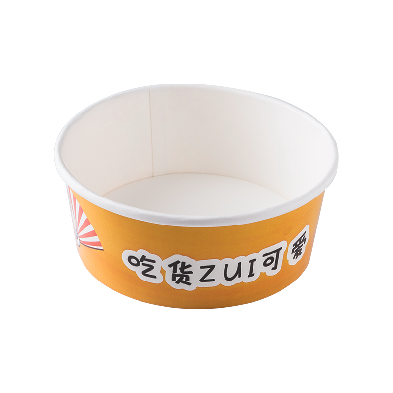 300gsm 1000ml Take away white paper bowl details