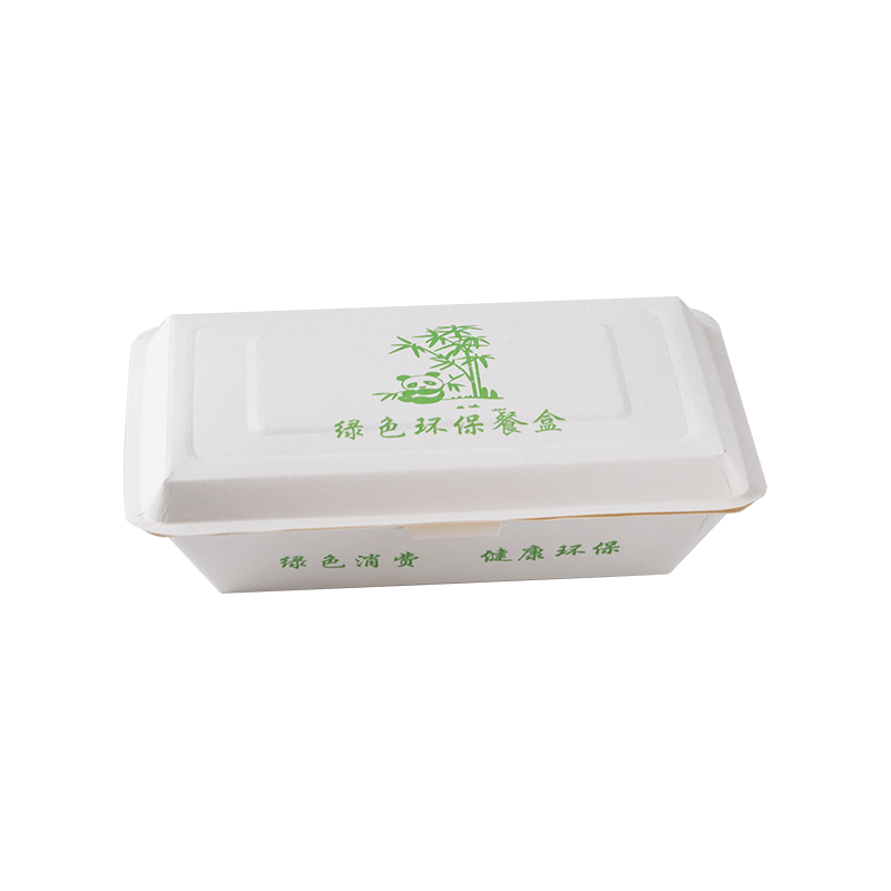 350# Take away paper packaging food container clamshell paper box