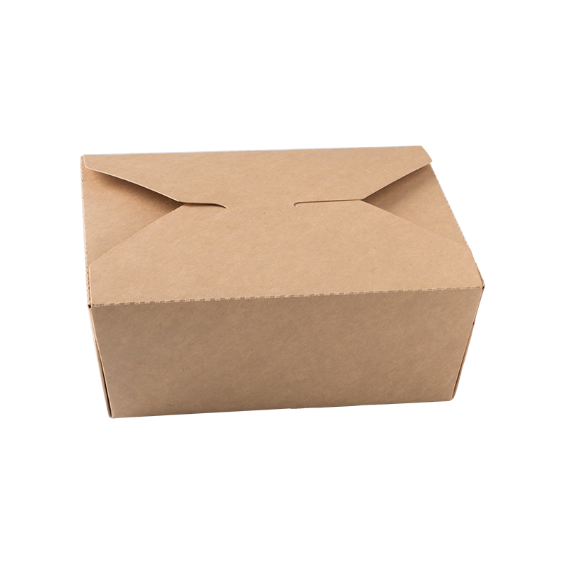8# 1500ml Restaurant packaging kraft paper box